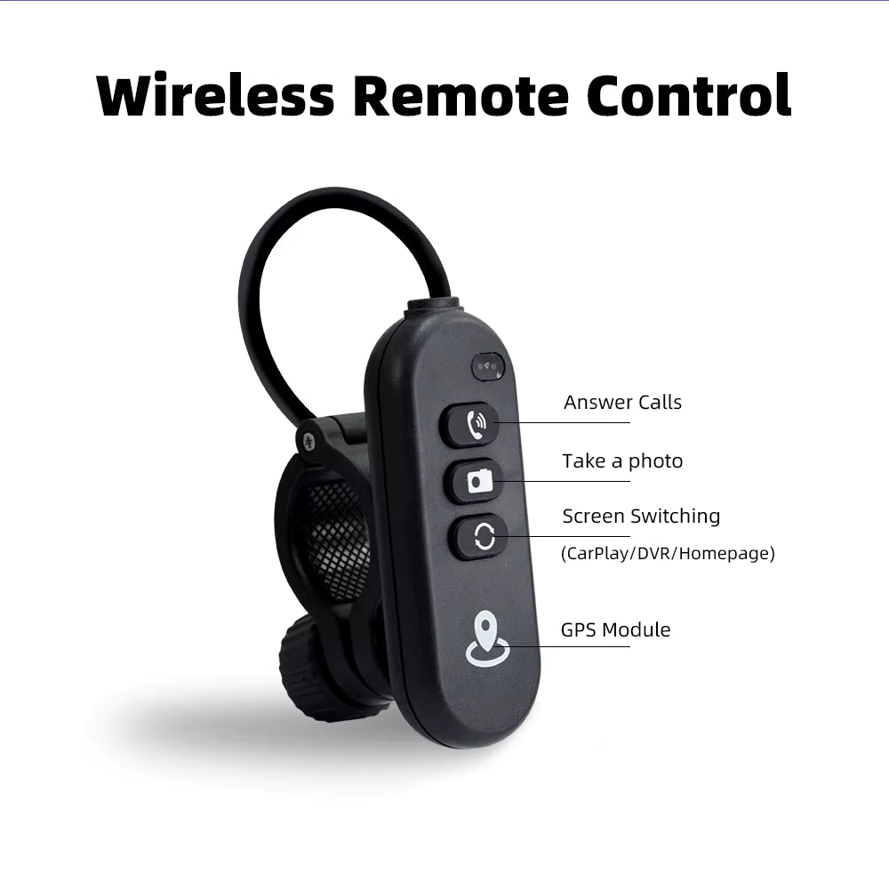 Pantalla de motocicleta - 6,25pulgadas - Sensores de punto ciego - Sensores de presion- camaras Full HD- Carplay Android Auto -